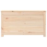 vidaXL Boîte de rangement 80x40x45 5 cm Bois massif de pin