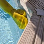 SPOOLGant avec éponge pour le nettoyage