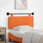 vidaXL Tête de lit suspendue Tissu en velours côtelé