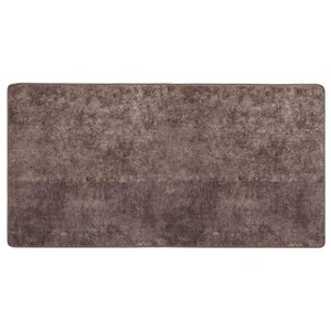 vidaXL Coureur de Tapis MARSA Gris 100 x 200 cm Polyester et PVC