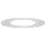 vidaXL Anneau d'arbre plat Argent Ø40 / 70 cm Acier galvanisé