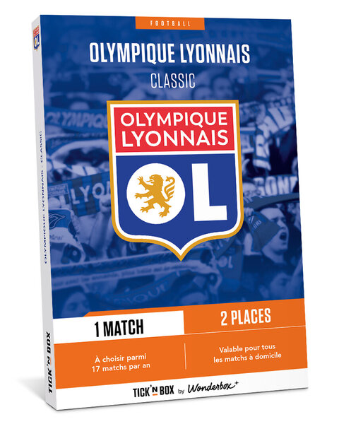 Coffret cadeau - TICKETBOX - Olympique Lyonnais - Classic