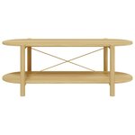 vidaXL Table basse 110x48x40 cm Bois d'ingénierie