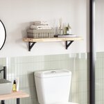 vidaXL Dessus de table 100x30x4 cm rectangulaire bois massif d'acacia