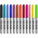 Blister de 12 marqueurs 'Marking color' couleurs intenses assorties BIC