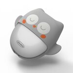 Veilleuse nomade rechargeable chouette Veilleuse - Gris bébé