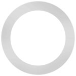 vidaXL adapté pour anneaux d'arbre plats 5 Pièces Argent Ø90 / 120 cm