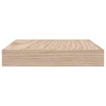 vidaXL Étagères flottantes 4 Pièces 60x23 5x4 cm bois d'ingénierie