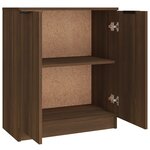 vidaXL Buffets 3 Pièces Chêne marron Bois d'ingénierie