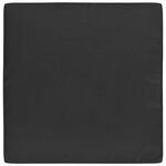 Vidaxl coussin de plancher de palette 60x61 5x6 cm noir tissu