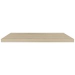 vidaXL Étagère murale flottante chêne 90x23 5x3 8 cm MDF