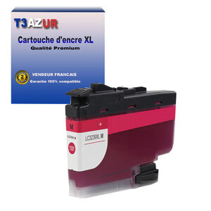 T3AZUR- Cartouche compatible avec Brother LC3239 XL Magenta pour Brother MFC-J6947DW