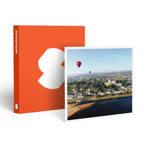 SMARTBOX - Coffret Cadeau Vol en montgolfière au-dessus des châteaux de la Loire avec dégustation de vin pour 2 personnes - Sport & Aventure