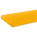 vidaXL Étagère flottante 4 Pièces Jaune moutarde 60 x 8 5 x 2 5 cm Acier