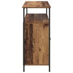 vidaXL Buffet Bois Ancien 100 x 35 x 80 cm Bois d'ingénierie