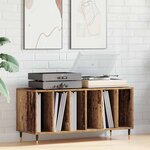 vidaXL Meuble à vinyles Bois ancien 100 x 38 x 48 cm Bois d'ingénierie