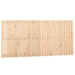 vidaXL Tête de lit murale 185x3x90 cm Bois massif de pin