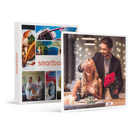 SMARTBOX - Coffret Cadeau Dîner romantique pour 2 avec boissons -  Gastronomie