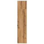 vidaXL Bibliothèque chêne artisanal 80x24x109 cm bois d'ingénierie