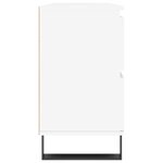 vidaXL Armoire de salle de bain blanc 80x33x60 cm bois d'ingénierie