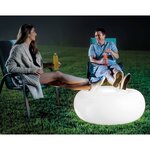 Intex Pouf à LED 86x33 cm