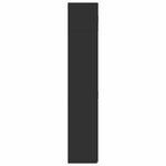 vidaXL Armoire de rangement noir 70x42 5x225 cm bois d'ingénierie