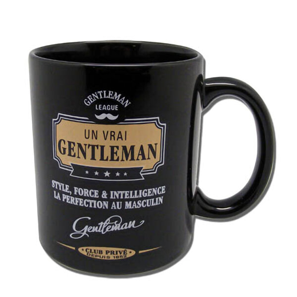 Tasse en céramique gentleman à l'unité