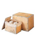 (1 fond+couvercle) caisse bois contreplaqué - fond + couvercle 780 x 580 x 585mm