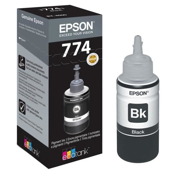 Bouteille d'encre epson ecotank t7741 - 140ml noir