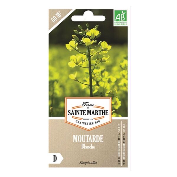 Graines à semer - Moutarde blanche bio