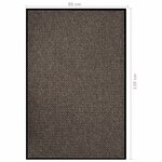 vidaXL Paillasson Beige 80x120 cm