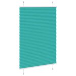 vidaXL Store plissé vert pétrole 95x100 cm largeur du tissu 94 4 cm