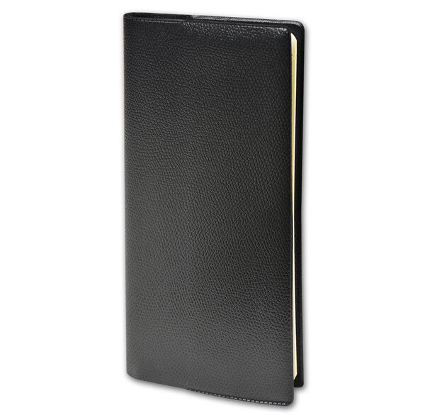 Agenda Civil PLANORIZON Couv Plast Grainée noir 8 8 x 17 cm + Répertoire Quovadis