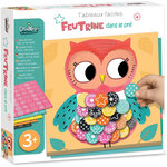 Jeu créatif - Tableaux feutrine à décorer - 6 tableaux - Dès 3 ans - Activité manuelle