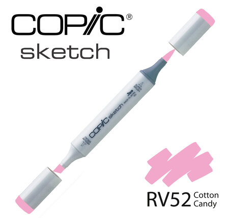 Marqueur à l'alcool Copic Sketch RV52 Cotton Candy