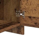 vidaXL Cabinet de chevet Vieux bois Bois d'ingénierie