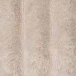 vidaXL Couvertures à jeter 6 Pièces Beige 150 x 130 cm Toison