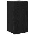 vidaXL Ensemble meuble TV 8 Pièces Chêne noir Bois d'ingénierie