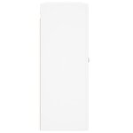vidaXL Armoire murale blanc 69 5x34x90 cm bois d'ingénierie