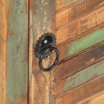 vidaXL Table de chevet 40 x 30 x 50 cm Bois de récupération massif