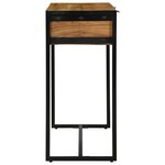 vidaXL Table Console 90x35x75 cm Bois Massif Acacia