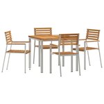 vidaXL Ensemble de salle à manger de jardin 5 Pièces