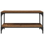 vidaXL Table basse Bois ancien 80 x 50 x 40 cm Bois d'ingénierie