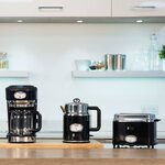 Russell hobbs cafetière retro noir classique 1000 w 1 25 l