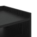 vidaXL Armoires de chevet 2 Pièces Chêne noir 40 x 40 x 61 cm