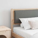 vidaXL Tête de lit Autre Marron 180 cm Bois massif en pin