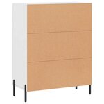 vidaXL Buffet blanc 69 5x34x90 cm bois d'ingénierie