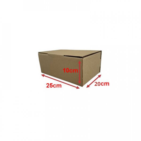 50 Boites postales cartons 25 x 20 x 10 cm (250x200x100mm)
