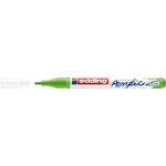 Marqueur Acrylique 5300 Vert Jaune Pointe Fine 1-2 mm x 3 EDDING
