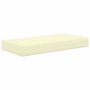 vidaXL Coussin de Siège d'Extérieur Crème 80 x 40 x 8 cm